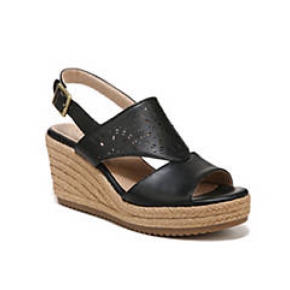 NIB Naturalizer SOUL Ocean Wedge Espadrilles Sandals